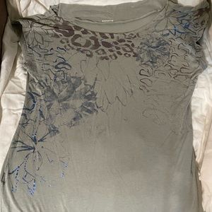 Express Size Small Animal Print T-shirt